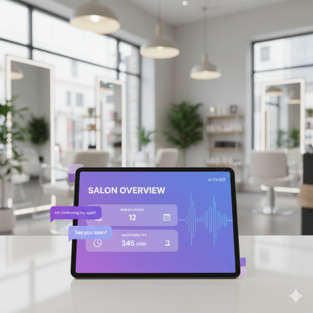 Sprachassistent & WhatsApp-Chatbot für Friseursalons – Kundenanfragen automatisieren und Termine bestätigen